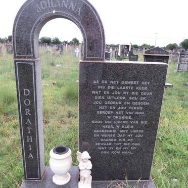 UYS Johanna Dorathia 1935-2005