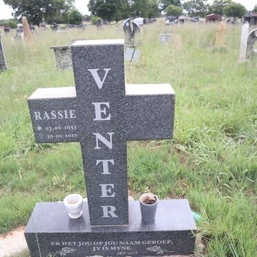 VENTER Rassie 1953-2012