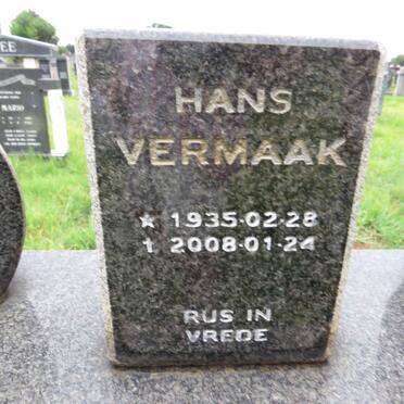 VERMAAK Hans 1935-2008