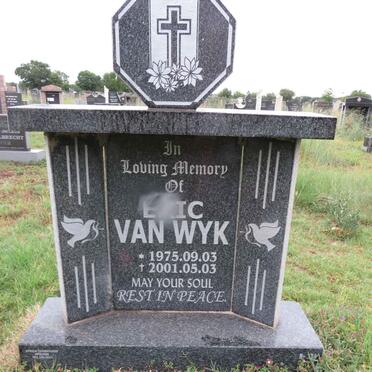 WYK Eric, van 1975-2001