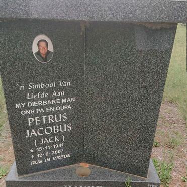 WEBB Petrus Jacobus 1941-2007