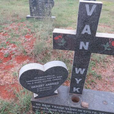 WYK Okkert Andries, van 1946-2007