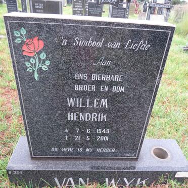 WYK Willem Hendrik, van 1949-2001