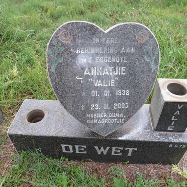 WET Annatjie, de 1938-2003