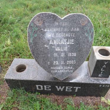 WET Annatjie, de 1938-2003