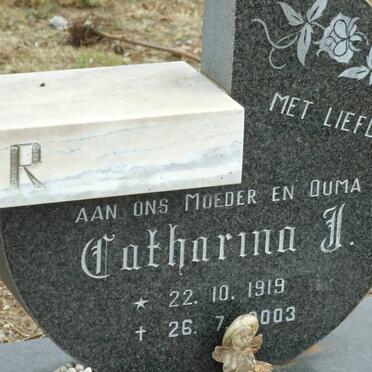 CREMER Catharina J. 1919-2003