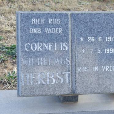 HERBST Cornelis Wilhelmus 1917-1991