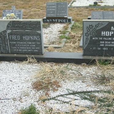 HOPKINS Fred 1923-1987 &amp; Molly 1923-1993