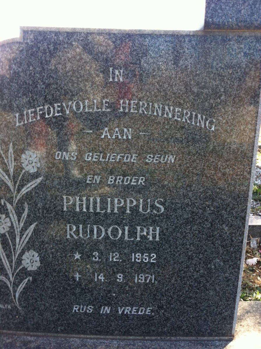 HATTINGH Philippus Rudolph 1952-1971
