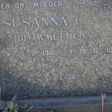 KOCH Susanna C. 1911-1973