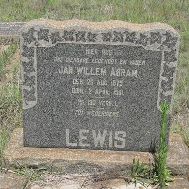 LEWIS Jan Willem Abram 1879-1951