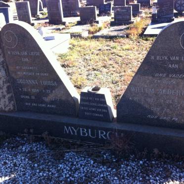 MYBURGH Willem Albertus 1897-1971 &amp; Susanna Louisa 1904-1970