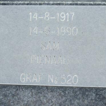 PIENAAR Sam 1917-1990 