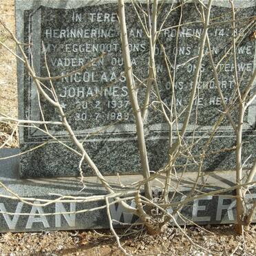 WAVEREN Nicolaas Johannes, van 1937-1989