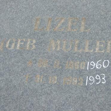 WESTHUIZEN Lizel, van der nee MULLER 1960-1993