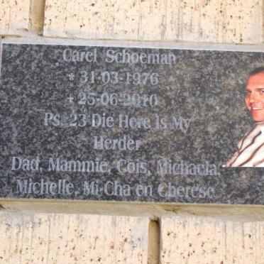 SCHOEMAN Carel 1976-2010