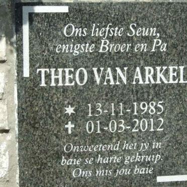 ARKEL Theo, van 1985-2012