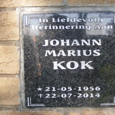KOK Johann Marius 1956-2014