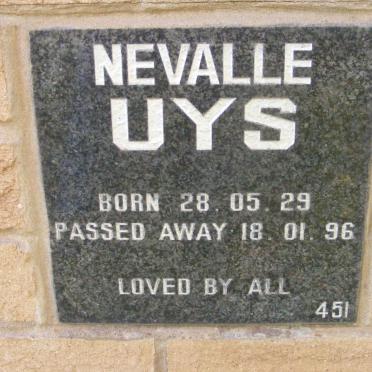 UYS Nevalle 1929-1996