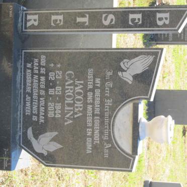 BESTER Jacoba Carolina 1944-2010