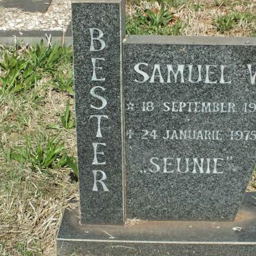 BESTER Samuel W. 1972-1975