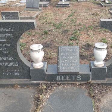 BEETS Francois Marthunuis 1923-1992 &amp; Magdalena Josina 1930-1983