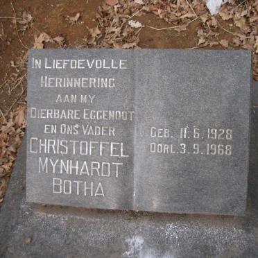 BOTHA Christoffel Mynhardt 1928-1968
