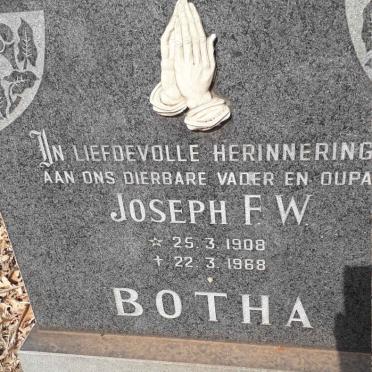 BOTHA Joseph F.W. 1908-1968