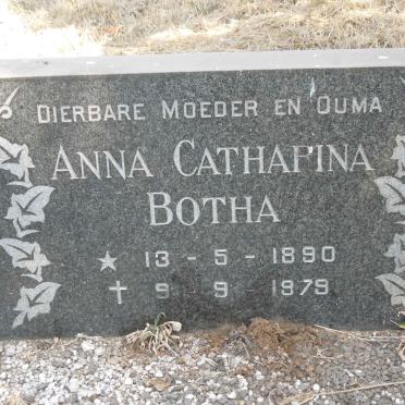BOTHA Anna Catharina 1890-1979