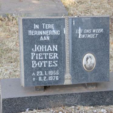 BOTES Johan Pieter 1955-1976