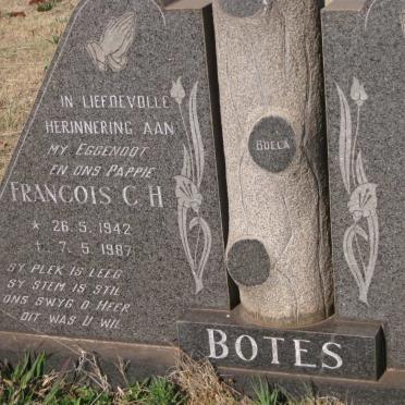 BOTES Francois C.H. 1942-1987