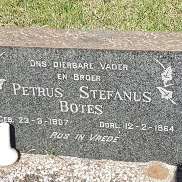 BOTES Petrus Stefanus 1907-1964