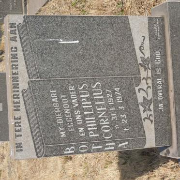 BOTHA Philipus Cornelius 1927-1974