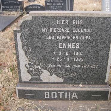 BOTHA Ennes 1910-1969