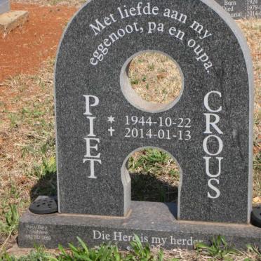 CROUS Piet 1944-2014