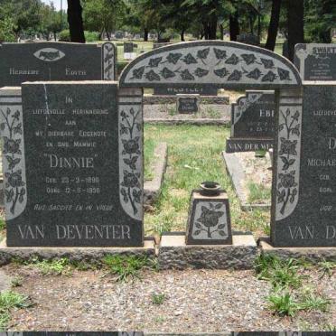 DEVENTER Michael Albertus, van 1882-1961 &amp; Dinnie 1890-1958