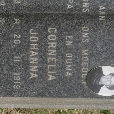 DEMINEY James Peter 1913-1983 &amp; Cornelia Johanna 1919-