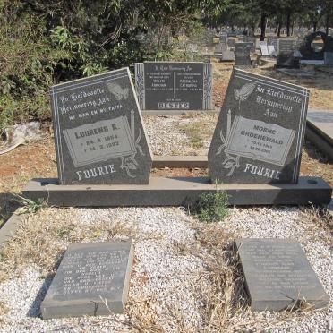 FOURIE Lourens R. 1954-1982 :: FOURIE Morne Groenewald 1985-2006
