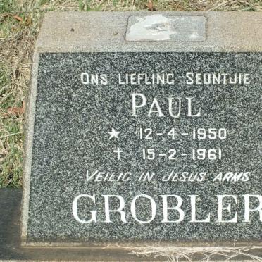GROBLER Paul 1950-1961
