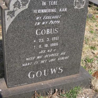 GOUWS Cobus 1961-1986