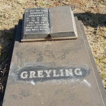 GREYLING Hendrik Johannes 1942-1982