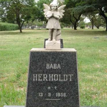 HERHOLDT Baba 1958-1958