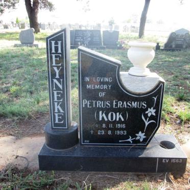 HEYNEKE Petrus Erasmus 1916-1993