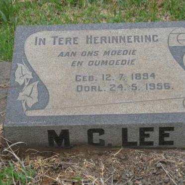 LEE M.C. 1894-1956