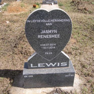LEWIS Jasmyn Renesmee 2014-2014