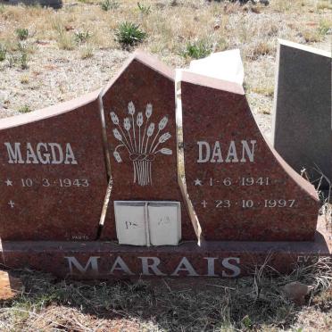 MARAIS Daan 1941-1997 &amp; Magda 1943-