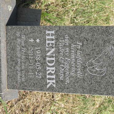 MARITZ Hendrik 1938-2011 &amp; Annie 1940-2007