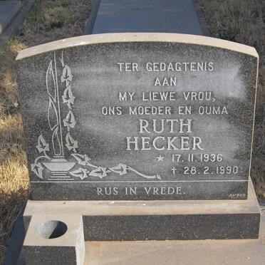 MERWE Ruth Hecker, van der 1936-1990 :: VAN DER MERWE Ulrike Hecker 1958-1981