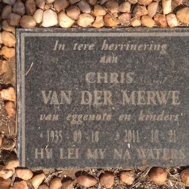 MERWE Maria Catharina Helena, van der 1898-1978 :: VAN DER MERWE Chris 1935-2011