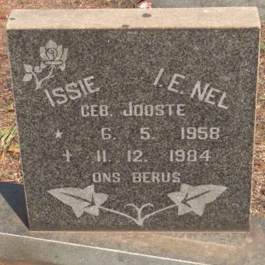 NEL I.E. nee JOOSTE 1958-1984